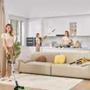 Cordless Vacuum Cleaner for DeWalt Battery, 7-in-1 Lightweight Stick Vacuum with HEPA Filter, 35KPA Suction, 350W Brushless Motor, 3 Modes for Carpet, Floor, Car (Battery Not Included)