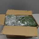 2 Pcs 28" Lighted Artificial Christmas Teardrop Swags with 20 Warm White Lights, Timer, 35 Norfolk Pine, Hanging Christmas Teardrop Door Swag Wreath for Xmas Holiday Mantle Fireplace Indoor Outdoor