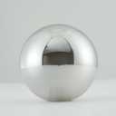 Lighting Smoke Grey Glass Globe Shade Replacement Bubble Glass Shade for Lamps Wall Sconces Chandeliers Pendants, 3.94" Diameter