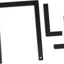 Vintage Vinyl Record Storage Rack Metal Record Holder Cd Display Case for Office