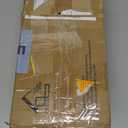 QEEIG Bathroom Shelves Over Toilet - Wall Mounted Floating Shelves Toilet Paper Storage Small Farmhouse Decor Shelf 16 inch Set of 2, Rustic Brown (019-BN2)