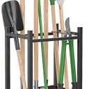 Dirza Garden Tool Organizer,Yard Tool Organizer for Garage Organization and Storage,Garden Tool Rack with 9 Loops for Garage, Shed, Outdoor,Easy Take Out and Storage,Will NOT tip over