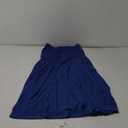 BTFBM High Waisted Skirts for Women Fall Clothes 2025 Elegant Satin Flowy A-Line Cocktail Formal Night Out Maxi Skirt, M, Navy