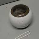 Dental Ultrasonic Retainer Cleaner Machine: 45kHz Dental Cleaning Pod with Digital Timer & 200ML, Deep Cleaning for Dentures, Mouth Guards, Aligners, Night Guards, Braces, Toothbrush Heads & Jewelry (White)