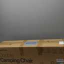 VIVOSUN Double Camping Chair, Fully Padded Folding Loveseat, Oversized Duo Chair with Cup & Wine Glass Holders, Pocket, Armrests & Carry Bag (Blue)