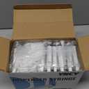 100 Pack 10ml Syringes with Cap, Luer Slip Tip, 10cc syringe Whole Pack Bulk Sterile Sealed, No Needle