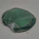 8Pack GREEN Metallic PLACEMATS 15" Round Holiday