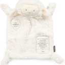 DEMDACO Clean White Fuzzy Lamb Goodnight Prayer Polyester Plush Children's Stuffed Animal Blankie