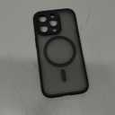 Symcele Designed for iPhone 16 Pro Max Case, Compatible with MagSafe, with Privacy Screen Protectors X2, [Camera Protection] [15FT Military Drop Protection] Shockproof Phone Case 6.9 inch, 2024, Black