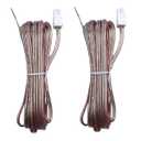 2X Red Gray White Connector Speaker Sound Wires Cords Cables Compatible with Sony Disc Deck Receiver System