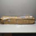 ChrisDowa Cordless 100% Blackout Roller Shade, with Striped Jacquard, Thermal Insulated, UV Protection Fabric, Total Blackout Blinds for Window, French Doors, Home and Office. Beige, 34" W x 72" H