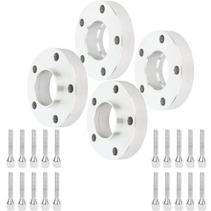 OCPTY 4PCS 30mm Wheel Spacers 5x120 Adapters 12x1.5 Studs 72.56mm Hub Bore fit for 2011 for BMW for 1 Series M / 2008-2013 for BMW for 128i / 2008-2013 for BMW for 135i