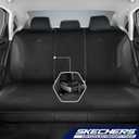 Skechers Memory Foam Car Seat Covers, Air Cool Mesh Thick Seat Covers, Airbag Compatible Car Seat Cover, Automotive Comfort Protection for Most Cars,Vans,Trucks, SUVs,Black