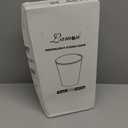 Lamosi 100 Count 12 oz Paper Cups, Disposable Kraft Paper Coffee Cups 12 Ounce for Hot/Cold Beverages, Water, Party, Picnic, Travel, Events