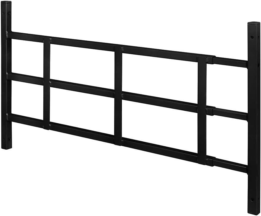 Segal 9179775 16 in, Carbon Steel, Black, Fixed 3-Bar Window Grill, 15-1/4 in.H x 23-1/2 in-38 in.W