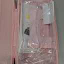 Auarte 12 in 1 Accessories Set for PlayStation Portal Remote Player, Hard Carrying Case for PS Portal with Clear Skin Case for PS5 Portal, 2 Screen Protector with 4 Thumb Grip, Princess Pink