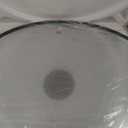 S'bagno 32'' Round Black LED Mirror for Bathroom with Frontlit & Backlit, LED Vanity Mirror with Metal Frame, Anti-Fog, Stepless Dimmable, 3 Color Temperature