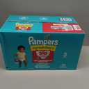 Pampers Diapers - Swaddlers 360 - Size 3, 124 Count, up to 100% Leakproof Comfy Dry Fit, Designed for Easy Changes, Pull On Baby Diaper 
