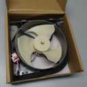 AMI PARTS DA97-15765A, DA97-15765C, DA97-12842A Refrigerator Condenser Fan Motor Assembly Fit for Sam-Sung Replaces DA97-12842B,3974295,AP5965200,PS11718224,EAP11718224