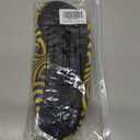 Metog Men Women Water Shoes Quick-Dry Aqua Socks Barefoot Slip-on for Beach Swim Sport Surf Yoga Exercise (8-8.5 Women/7-7.5 Men, Spiral Yellow)