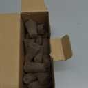 50 Pack Square Seed Starter Pods for Indoor Hydroponics Growing System, 50pcs Squared Grow Sponges with 10 Square Pods Labels, Supplies Replacement Compatible with IDOO, QYO, LYKO (Brown)