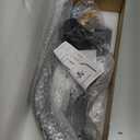 for Starlink Gen 3 Roof Mount, Metal Alloy Starlink Standard V3 Mounting Kit with Starlink Gen 3 Pipe Adapter, Angle Adjustable (Curved)