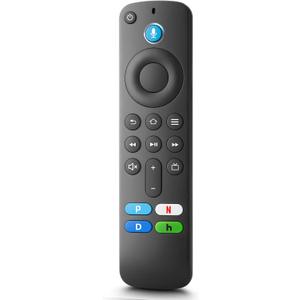 Replacement Voice Remote Control Compatible with TV Stick,TV Cube, and Insignia/Toshiba/Pioneer Smart TVs (AMZ3)