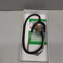 Stainless Steel Stethoscope, Dual-Frequency Diaphragm, Bell & Diaphragm & Pediatric Diaphragm, Noise-Reducing Silicone Ear Tips, Ideal for Doctors, Nurses, Students Use