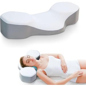 Artswish Memory Foam Cervical Pillow for Pain Relief, Breathable Ergonomic Bed Pillow with Cooling Pillowcase, Pillow for Side Sleepers, Cervical Neck Pillow for Side Back Stomach Sleepers