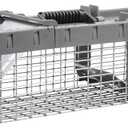 Havahart 1026 Small 1-Door Humane Live Catch and Release Animal Trap for Squirrels, Weasels, Chipmunks, and Small Animals,White