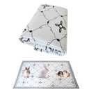 kathson Extra Large Rabbit Cage Liner,78.7×39.4in Reusable Guinea Pigs Rug Anti-Slip Dog Playpen Mat Washable Bunny Floor Mat for Hamster Cats Dog Guinea Pig Chinchillas Ferret