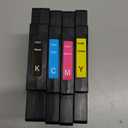 Version 3.09 Sublimation Ink Cartridge Compatible with Sawgrass Virtuoso SG500 SG1000 Printers(1 Black, 1 Cyan, 1 Magenta, 1 Yellow, 4 Pack)