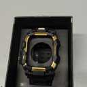 ULTIMAL Rugged Case with Band for Apple Watch 44mm,Compatible with Apple Watch Series SE 3/SE 2/SE Generation/6/5/4, Military Grade Shockproof Bumper Cover for iWatch Tactical Band Men (44mm,Gold)