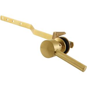 Kingston Brass KTDL7 Concord Front Mount Toilet Tank Lever, Brushed Brass 11.44 x 3.69 x 1.38 Kingston Brass KTDL7 Concord Front Mount Toilet Tank Lever, Brushed Brass 11.44 x 3.69 x 1.38