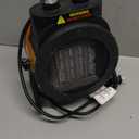 Space Heaters for Indoor Use, 1500W PTC Electric Heater with 90Adjustable Angle, Fast Safety Heat, Small Portable Heater for Office Home (Yellow)