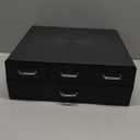 K Cup Holder Drawer 66/88 Pods Capacity, Four Drawers Design for Nespresso Pods Holder, Coffee Pod Holder Compatible With Keurig Pod Organizer&Nespresso/K-Cup/Vertuo Pod Holder, Black