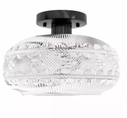 Contemporary Minimalist Glass Ceiling Light