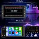 5GWifi Upgrade Car Radio for Subaru Impreza WRX 2008-2014, XV Crosstrek 2012-2014, Forester 2009-2018, Head Unit 6.8in Touchscreen Stereo Accessories Wireless Carplay Android Auto GPS FM Backup Camrea