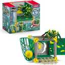 Schleich Eldrador Creatures - 28 PC Jungle Battle Cave with Spider Toy Playset - Tarantula Figurine for Boys and Girls with Expandable Fortress - Interactive, Imaginative Play for Kids Ages 7+ | 42678