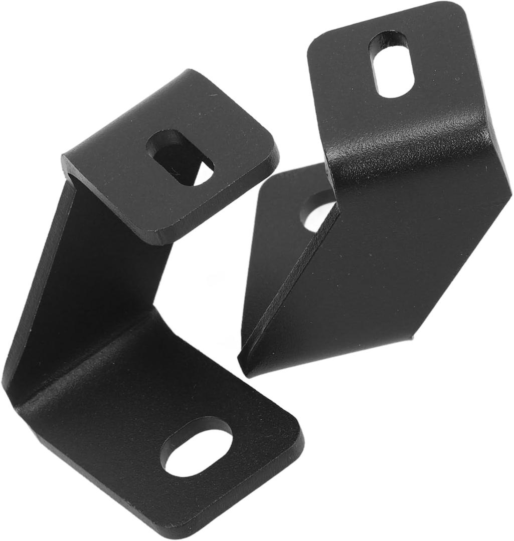 MAGICLULU 1pair Hood Mounting Brackets for Car Engine Light Work Light Holder for Easy Installation Compatible Various Brands and Models Manganese Material