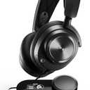 SteelSeries Arctis Nova Pro Multi-System Gaming Headset - Premium Drivers - Hi-Res Spatial Audio - GameDAC Gen 2 - ESS Quad-DAC - ClearCast Mic - PC, PS5, PS4, Switch (Wired, Black)