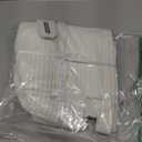 Cotton Rope Basket, Storage Baskets with Handle, 15x10x9 Inch Woven Basket for Shelves, Laundry, Towels, Clothes, Books (White 1Pack)