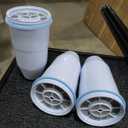 ZeroWater Official Replacement Filter - 5-Stage 0 TDS Water Filter Replacement IAPMO Certified to Reduce Lead, Chromium, and PFOA/PFOS 3-Pack
