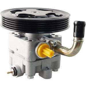 Power Steering Pump B26K32650B with Pulley Compatible with Mazda Protege 1999-2000 1.8L Protege 2001-2003 Protege5 2.0L L4 Replaces 21-5142 990-0171
