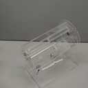 Acrylic Raffle Drum, Transparent Raffle Ticket Spinner Box, Clear Ticket Box for Bingo, Lottery Games, Balls