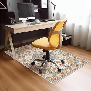 Office Chair Mat for Hardwood Floor, 4.37 lbs Anti-Slip Hi-Q Desk Chair Mat for Hardwood & Low-Carpeted Floors, 59x48 /1.5x1.2m Easy to Clean Desk Floor Mat for Office Chair on Hardwood Floors