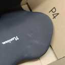 Navizam Lumbar Support Pillow for Office Chair Seat Cushions for Office Chairs - Back Support for Office Chair, Pillow for Car Chair Cushion with Anti-Slip Base, Backrest with Elastic Strap