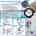 R0693900 Salt Cell Assembly Replacement for Jandy Pro Series TRUCLEAR11K & TRUCLEAR11KUTitanium Alloy Blades with Precious Metal Coating,Leak-Free Seal,High Performance for Pools Up to 35,000 Gallons