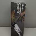 3-in-1 Handheld Mandoline Slicer - Stainless Steel Vegetable Cutter Shredder Cheese Grater with Comfort Grip, Ideal for Speedy Fruits & Vegetables Slicing