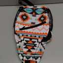 Sling Bag for Women Men, Aztec Pattern Fanny Pack Crossbody Backpack Shoulder Belt Bags Chest Purses for Travel Hiking Cycling